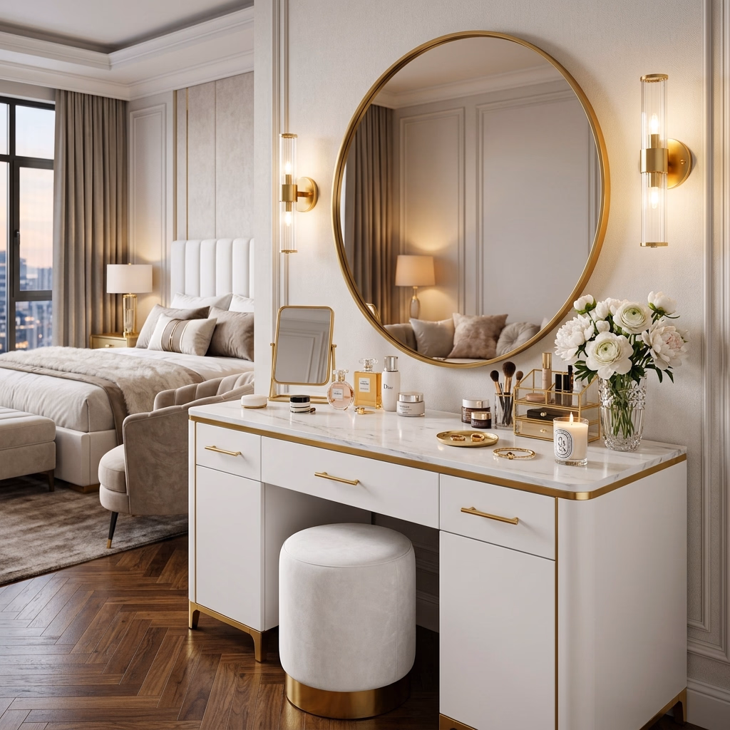 Gold Vanity